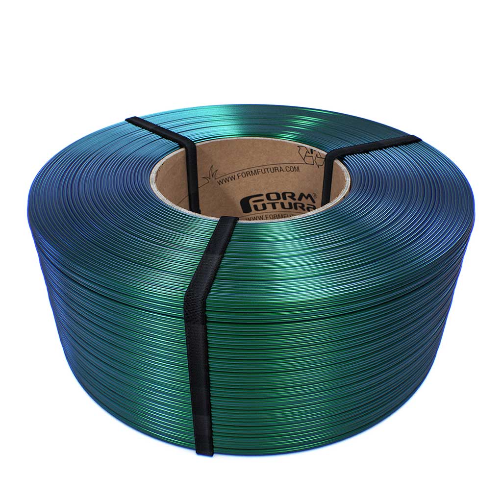 FormFutura - Refill Blue & Green Glossy PLA 1.75mm - 2kg