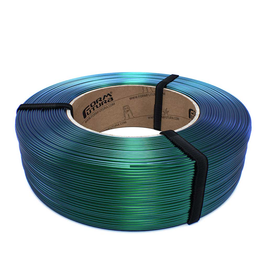 FormFutura - Refill Blue & Green Glossy PLA 1.75mm - 0.75kg