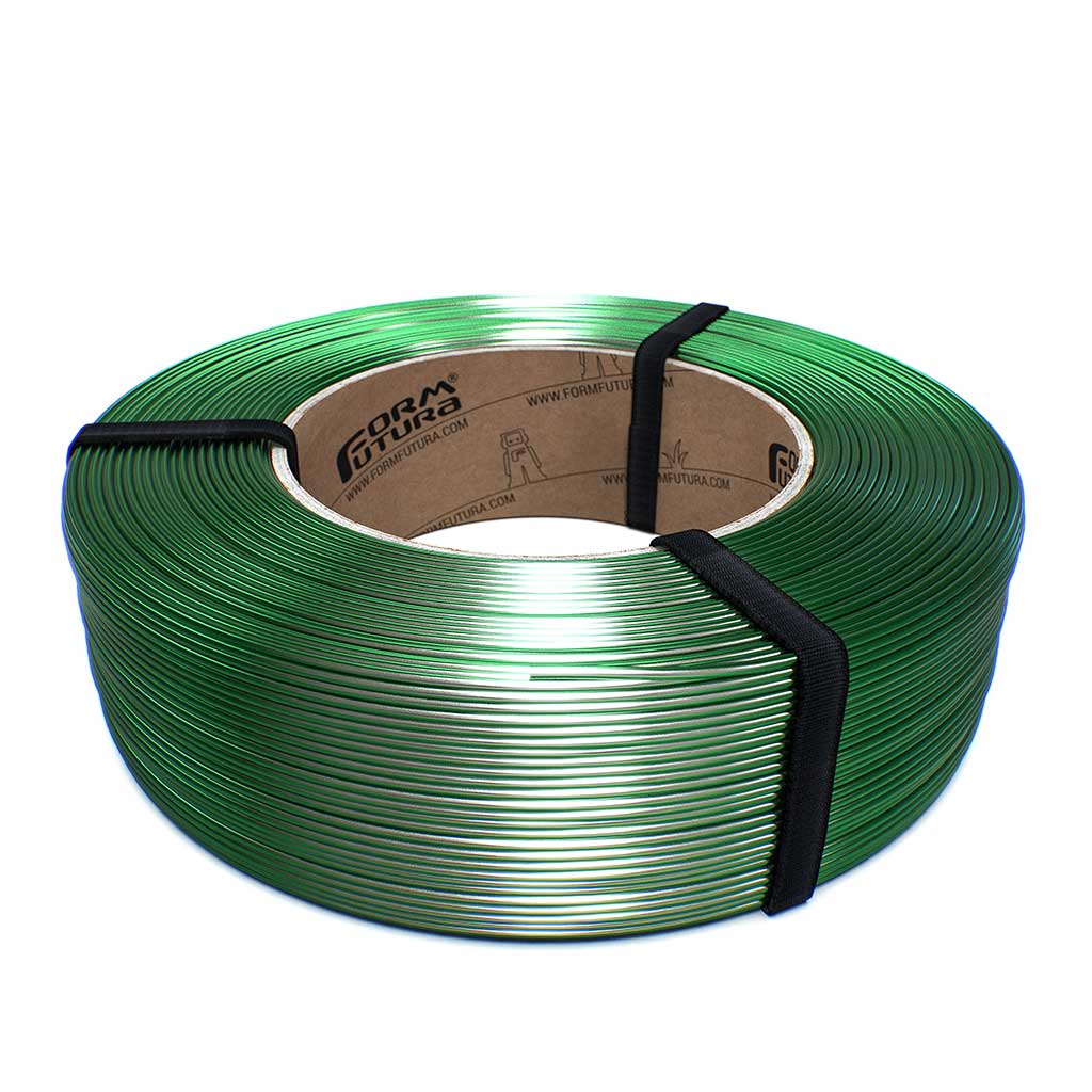 FormFutura - ColorMorph ReFill White & Green Glossy Gradient PLA 1.75mm - 0.75kg