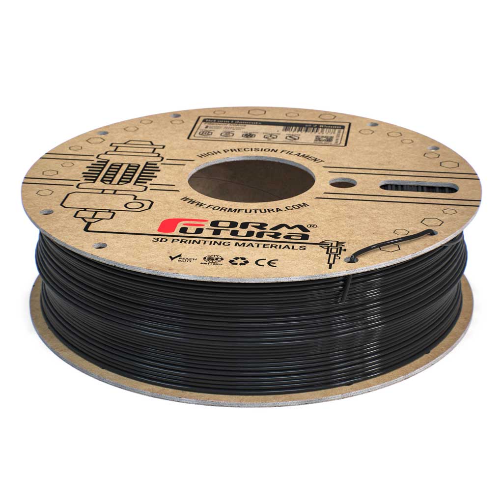 FormFutura - High Precision Traffic Black PLA 1.75mm - 0.75kg