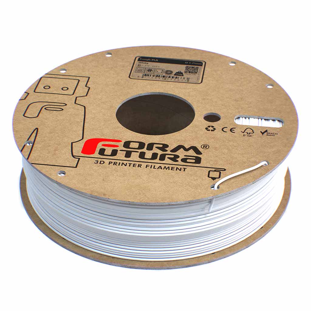 FormFutura - Tough White PLA 1.75mm - 0.75kg