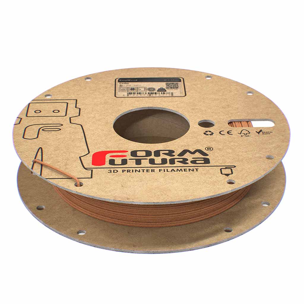 FormFutura - Cedar Wood Fill PLA 1.75mm - 0.25kg