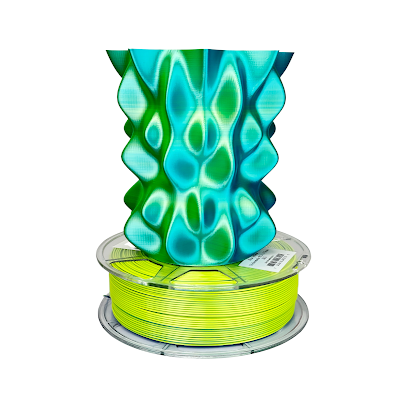 MatterHackers - Build Blue Yellow Silk Gradient PLA 1.75mm - 1kg