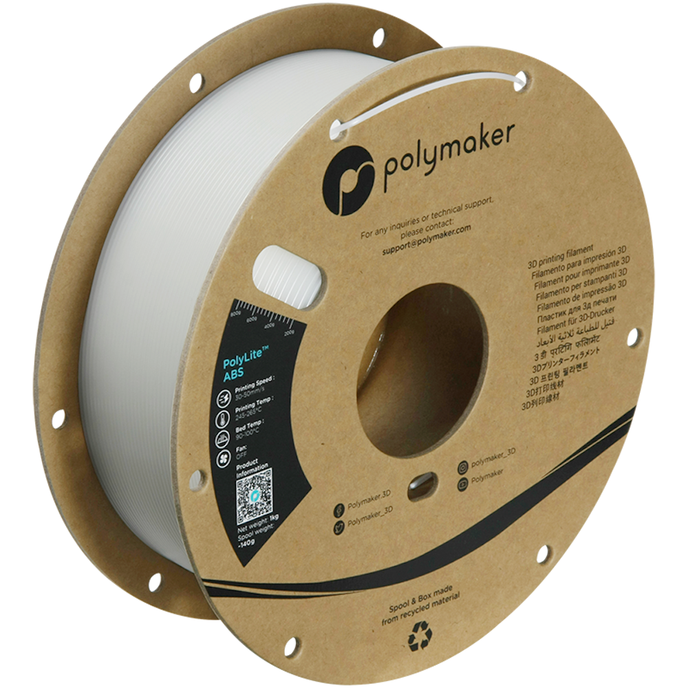 Polymaker - PolyLite Natural ABS 1.75mm - 1kg