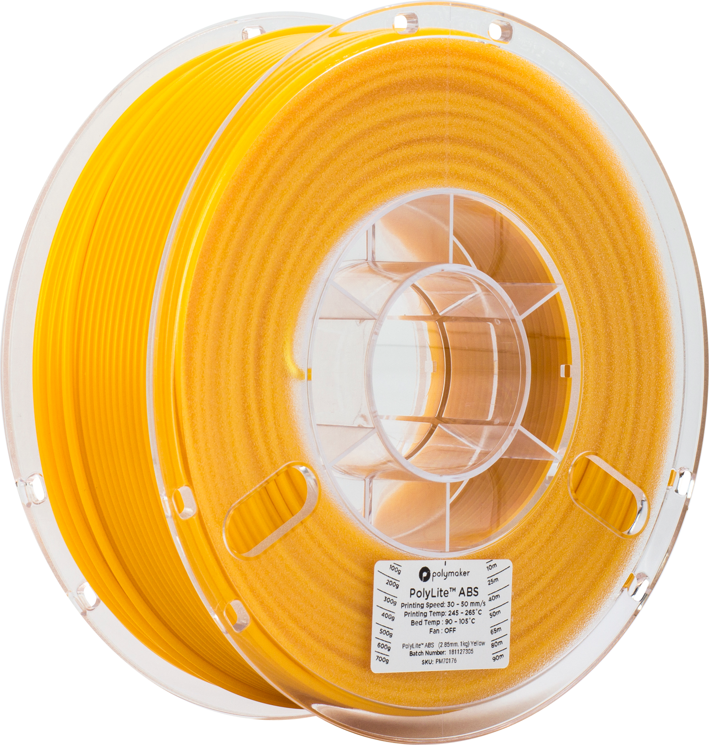 Polymaker - PolyLite Yellow ABS 2.85mm - 1kg