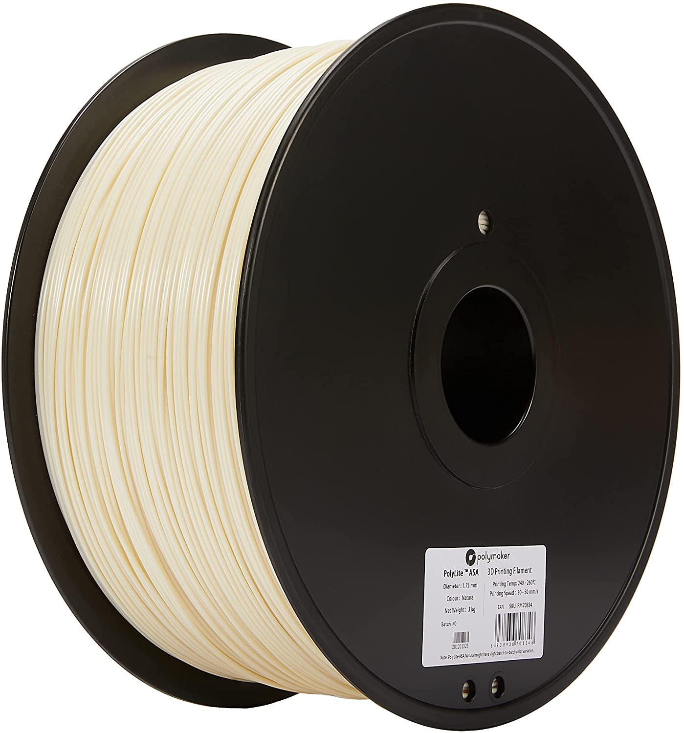 Polymaker - PolyLite Natural ASA 1.75mm - 3kg