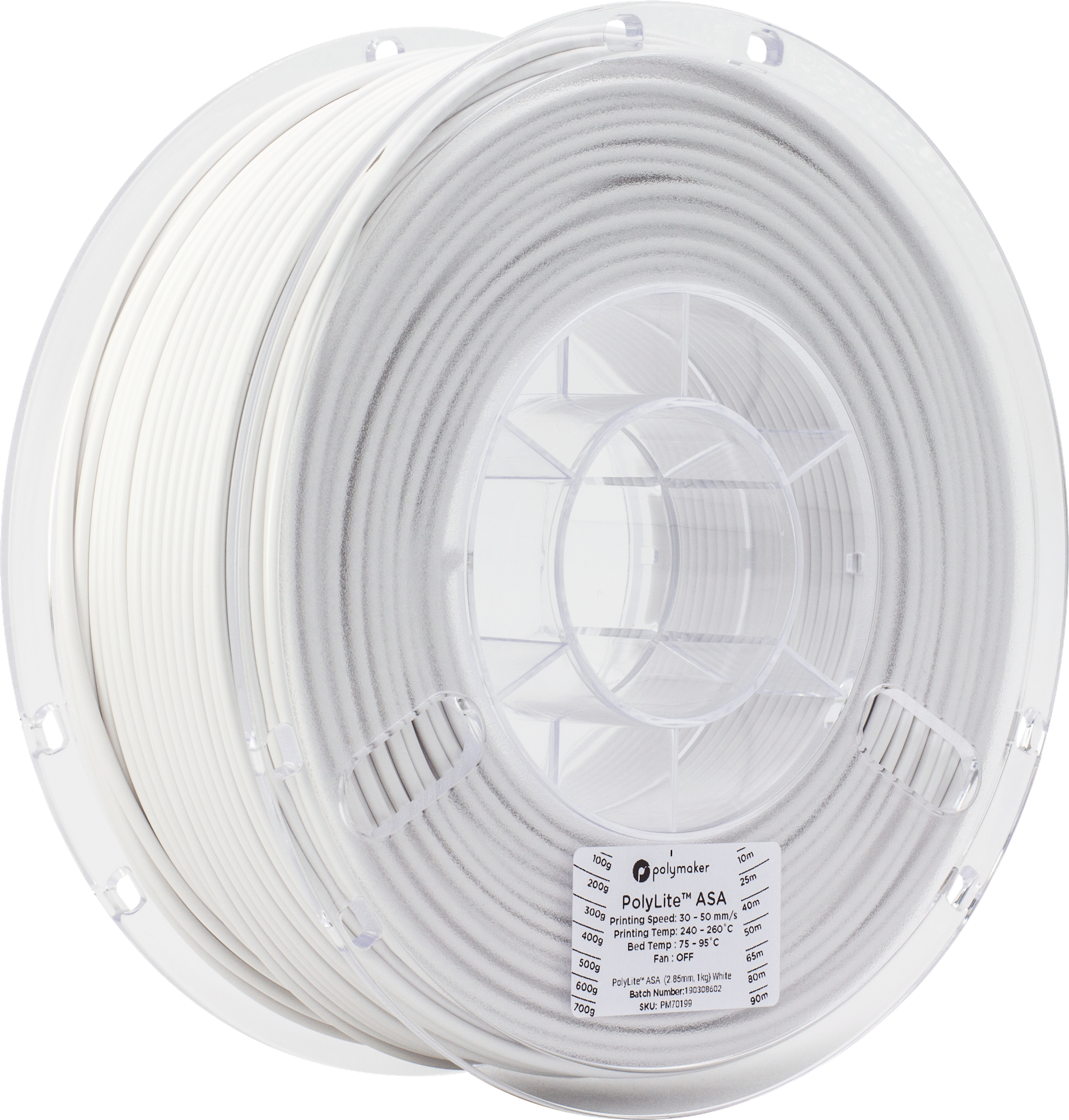 Polymaker - PolyLite White ASA - 1kg