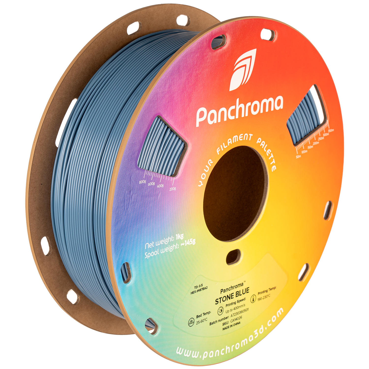 Polymaker - Panchroma Stone Blue Marble CPE 1.75mm - 1kg