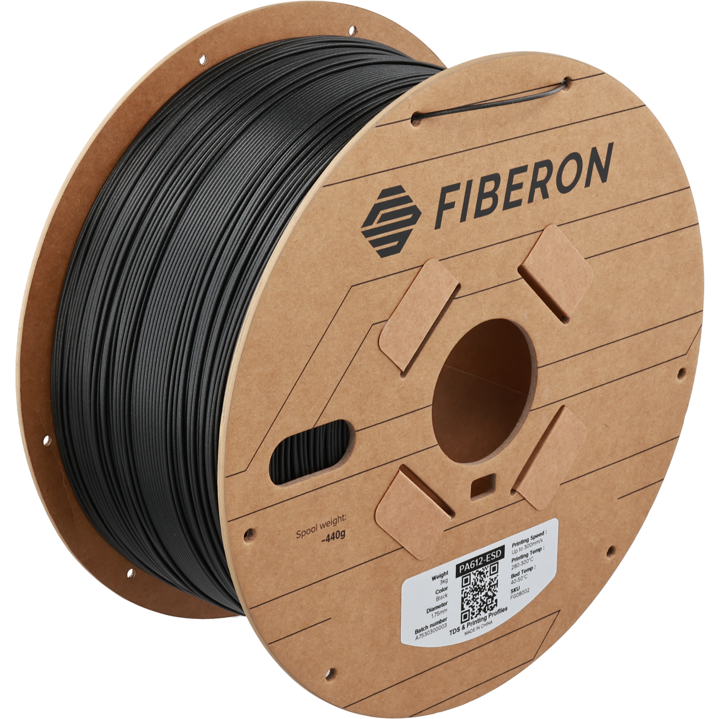 Polymaker - Fiberon Black PA612 - 3kg