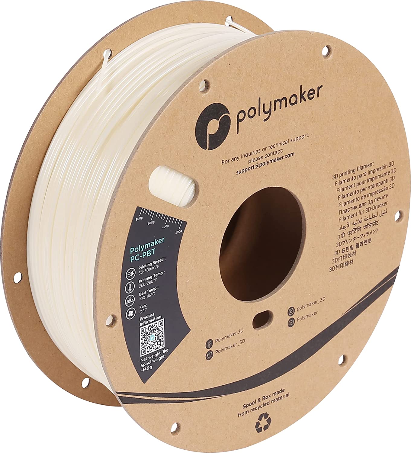 Polymaker - Natural PBT - 1kg