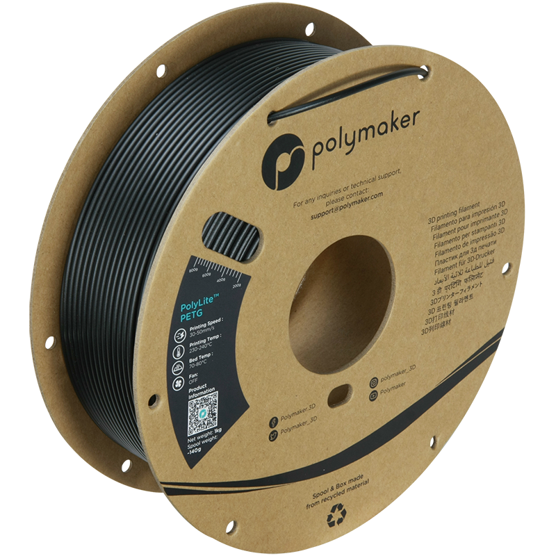 Polymaker - Black PETG 2.85mm - 1kg