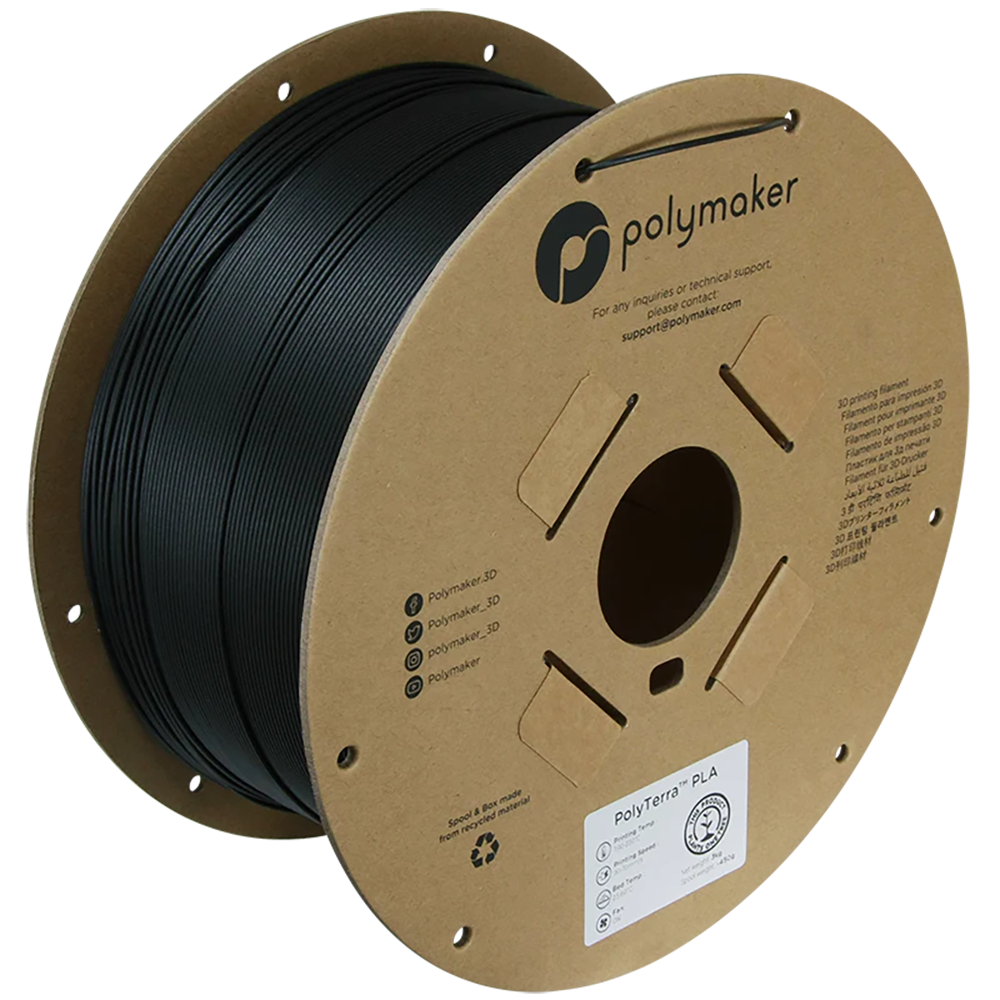 Polymaker - Black Matte PLA - 2.5kg