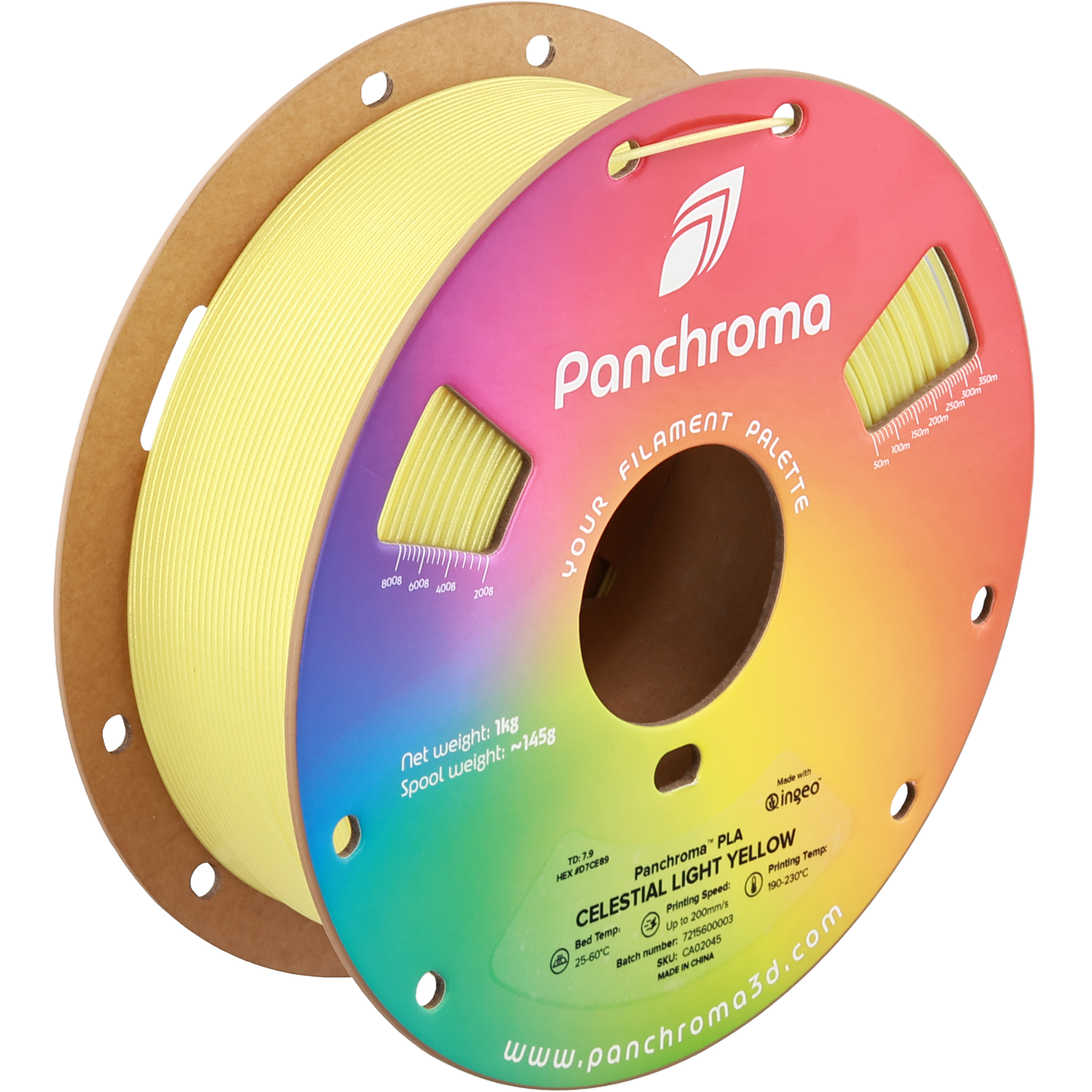 Polymaker - Panchroma Celestial Light Yellow PLA - 1kg