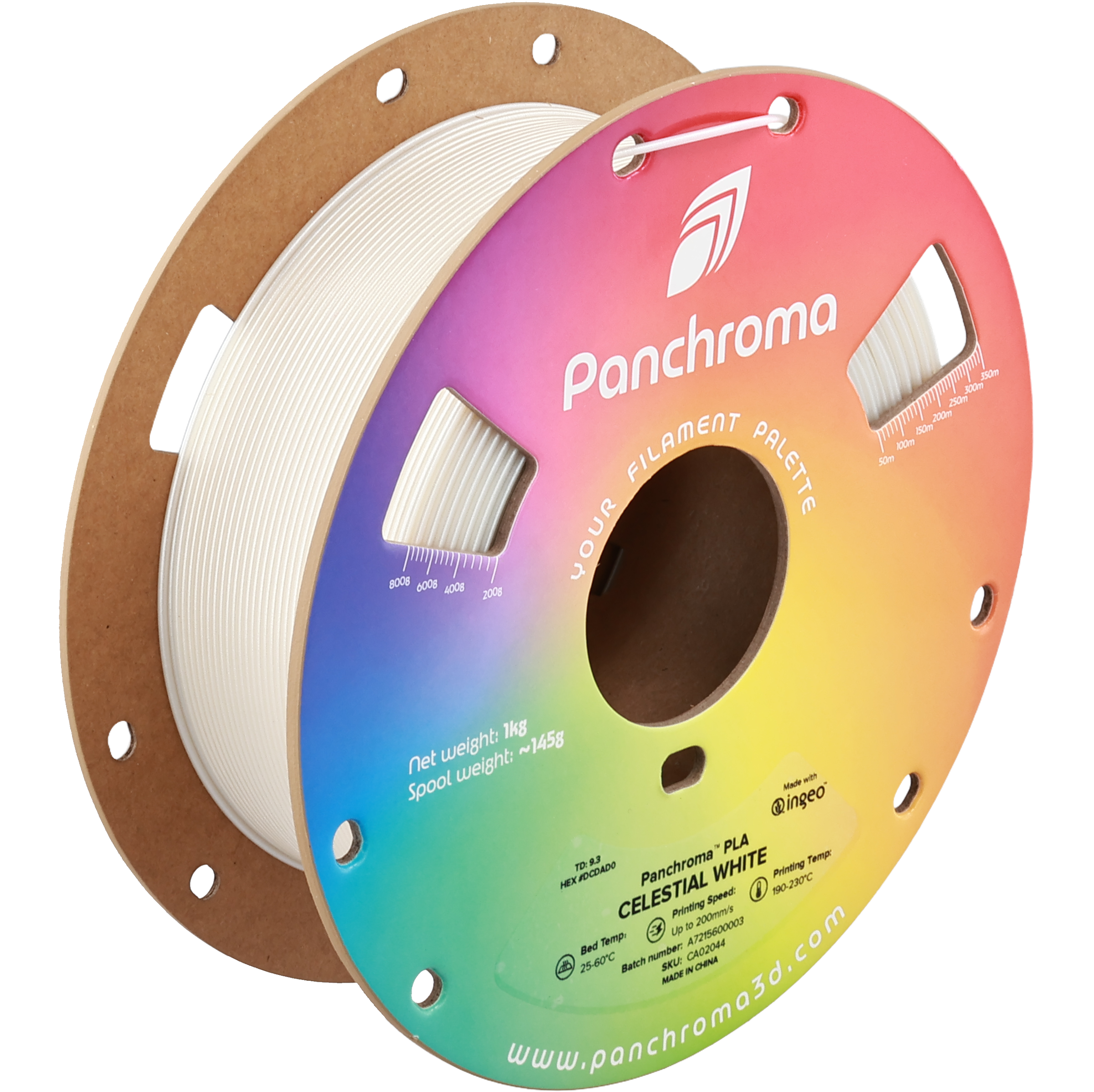 Polymaker - Panchroma Celestial White PLA 1.75mm - 1kg