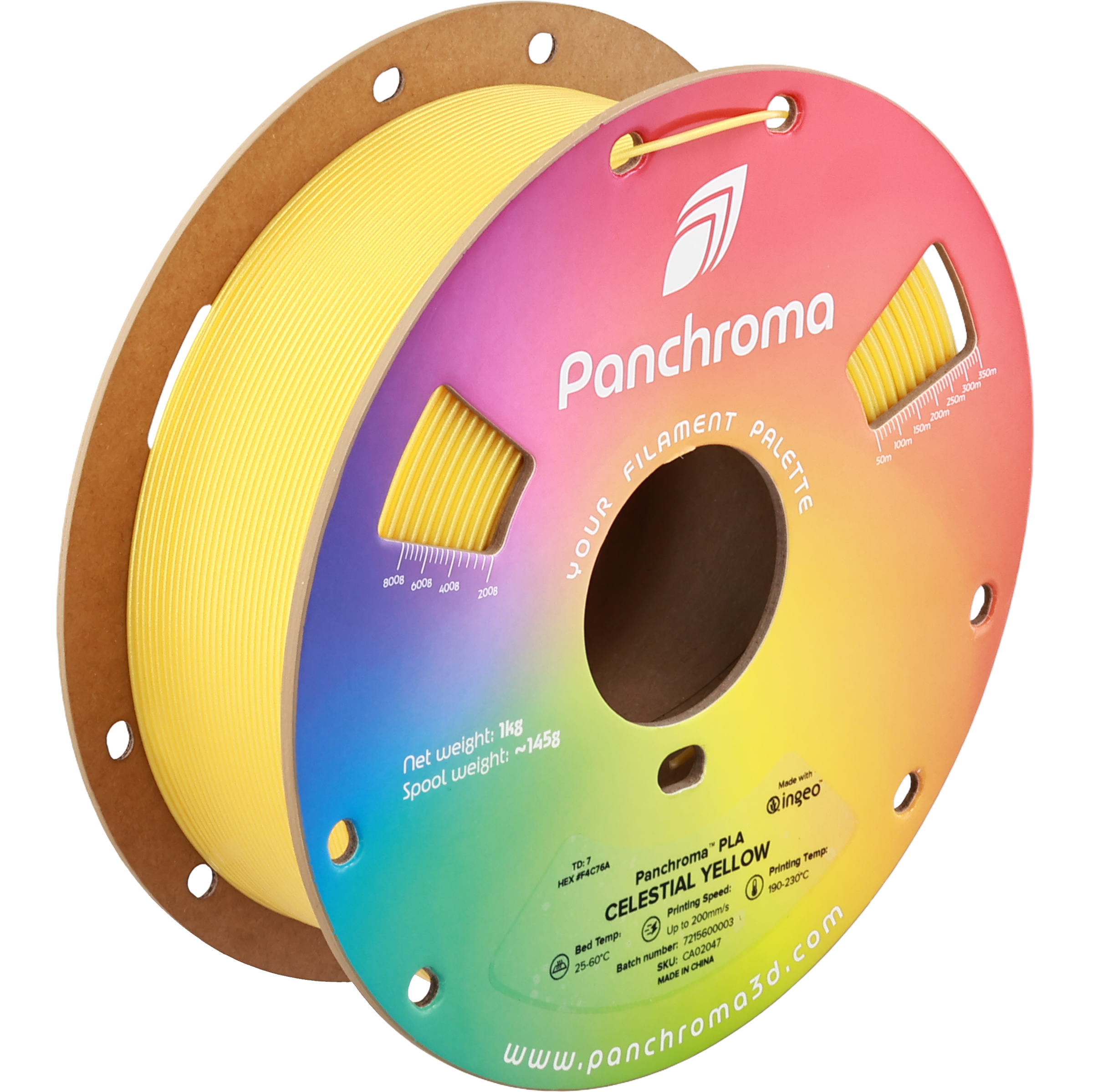 Polymaker - Panchroma Celestial Yellow PLA - 1kg