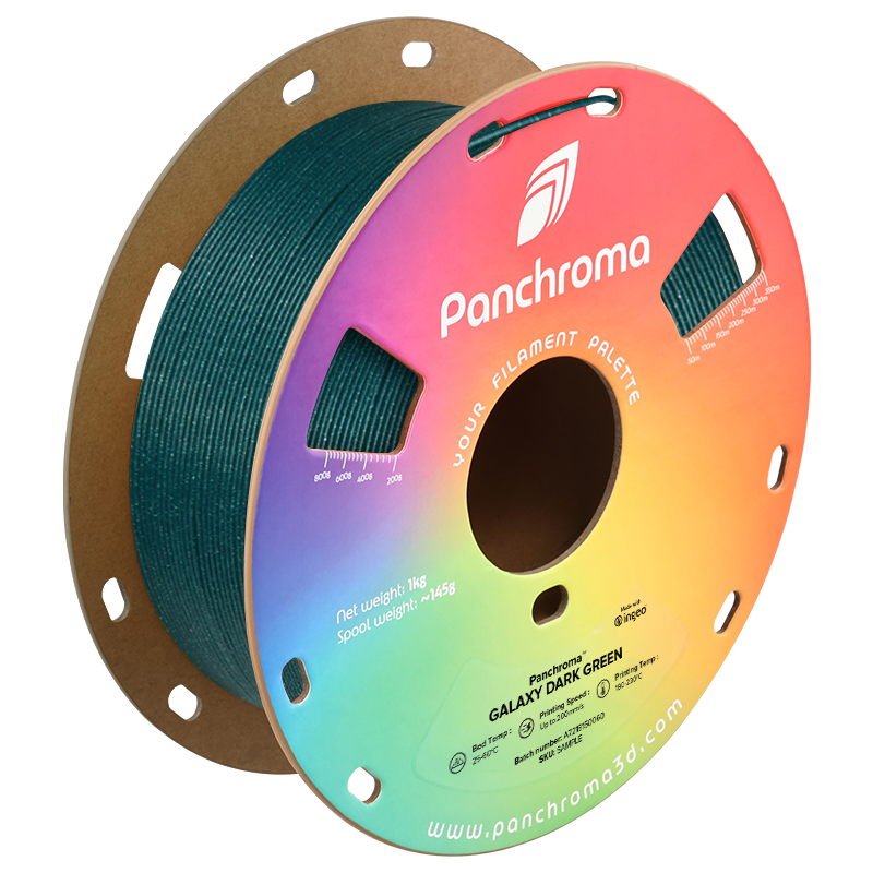 Polymaker - Panchroma Dark Green Galaxy PLA 1.75mm - 1kg