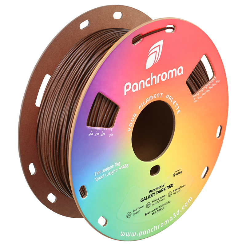 Polymaker - Panchroma Dark Red Galaxy PLA 1.75mm - 1kg