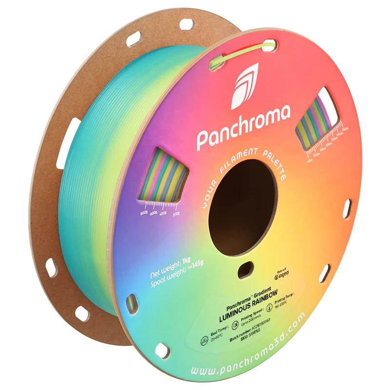 Polymaker - Panchroma Gradient Luminous Rainbow Glow PLA 1.75mm - 1kg