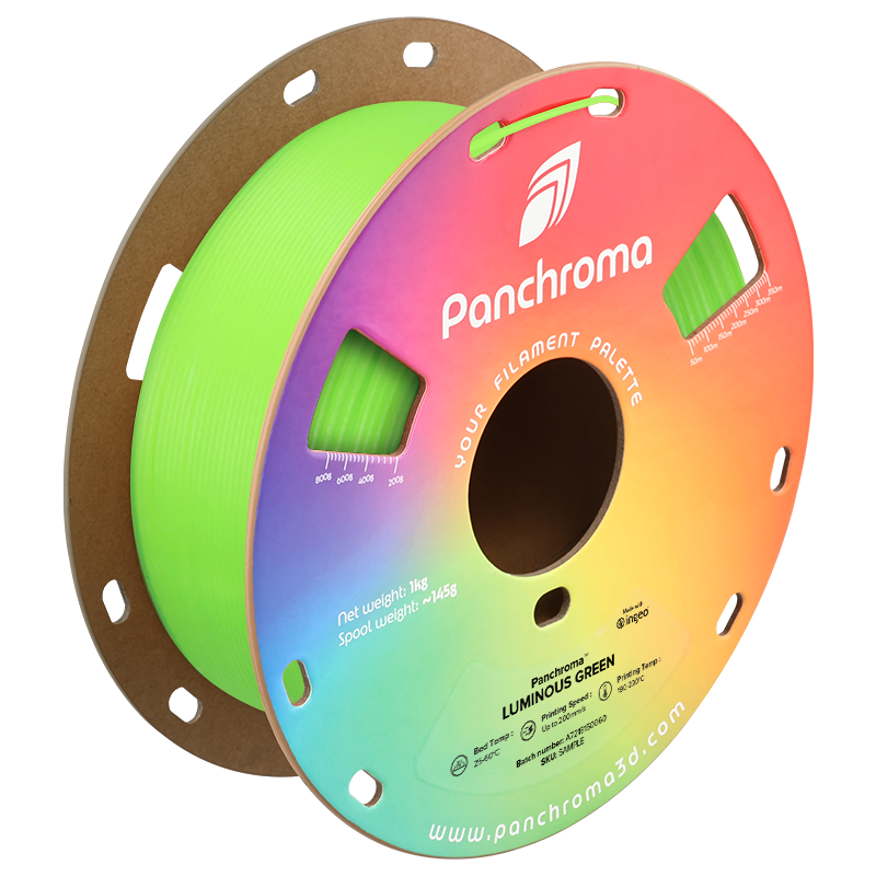 Polymaker - Panchroma Luminous Green Glow PLA 1.75mm - 1kg