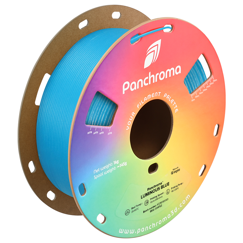 Polymaker - Panchroma Formerly Luminous Blue Glow PLA 1.75mm - 1kg