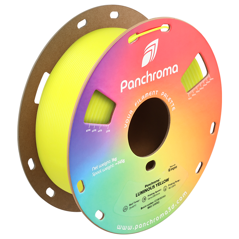 Polymaker - Panchroma Luminous Yellow Glow PLA 1.75mm - 1kg