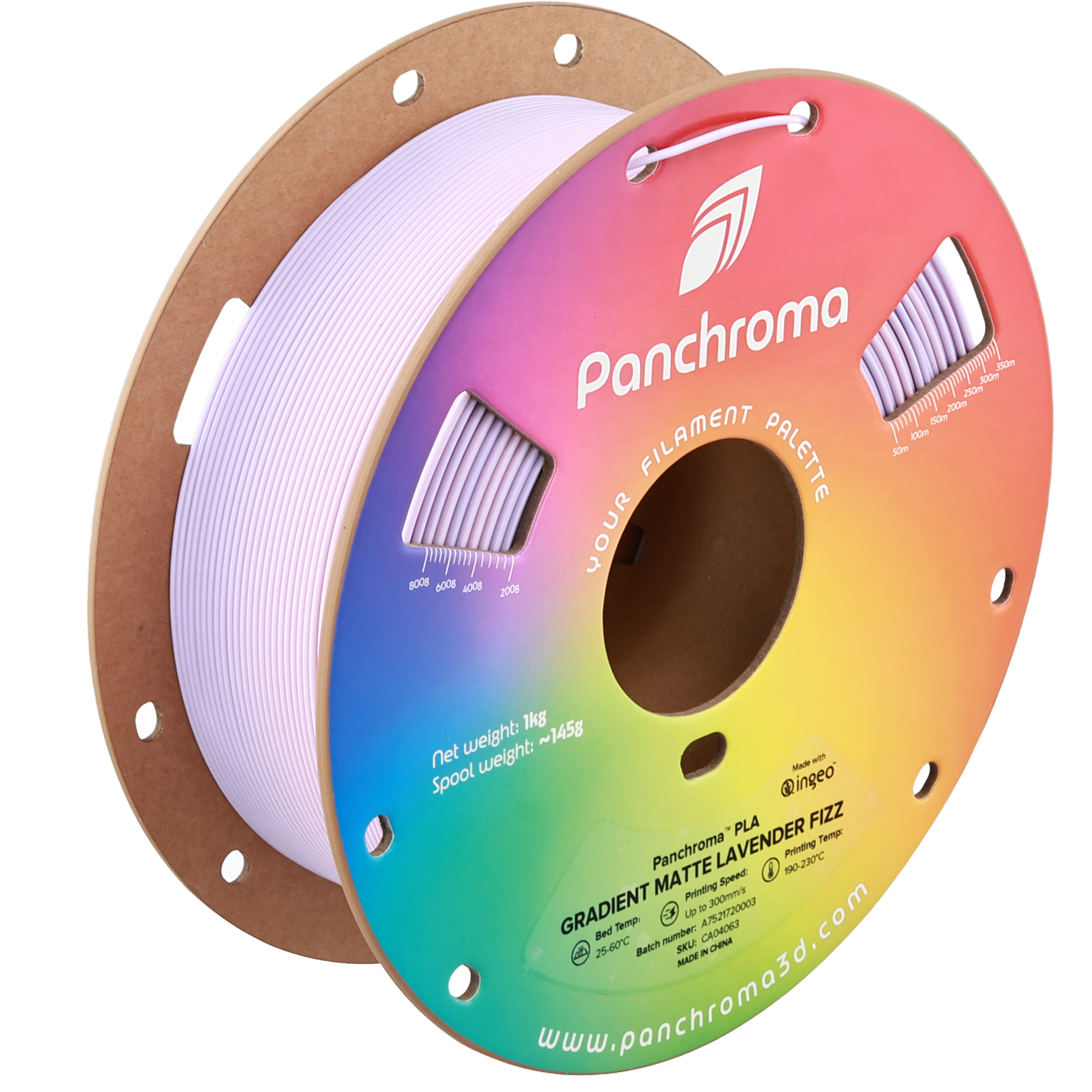 Polymaker - Panchroma Gradient Lavender Fizz Matte PLA 1.75mm - 1kg