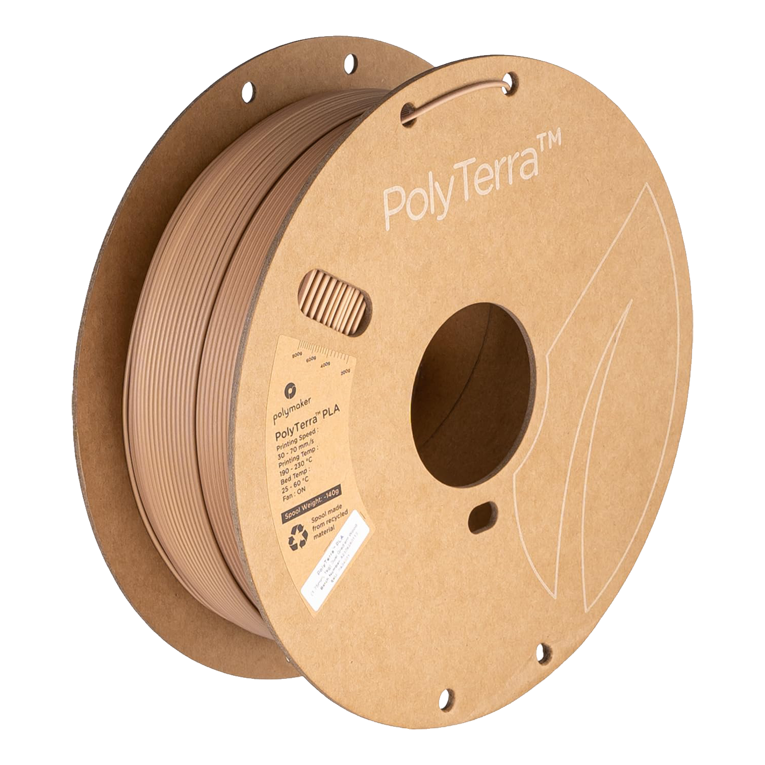 Polymaker - Panchroma Gradient Matte Wood Fill PLA 1.75mm - 1kg