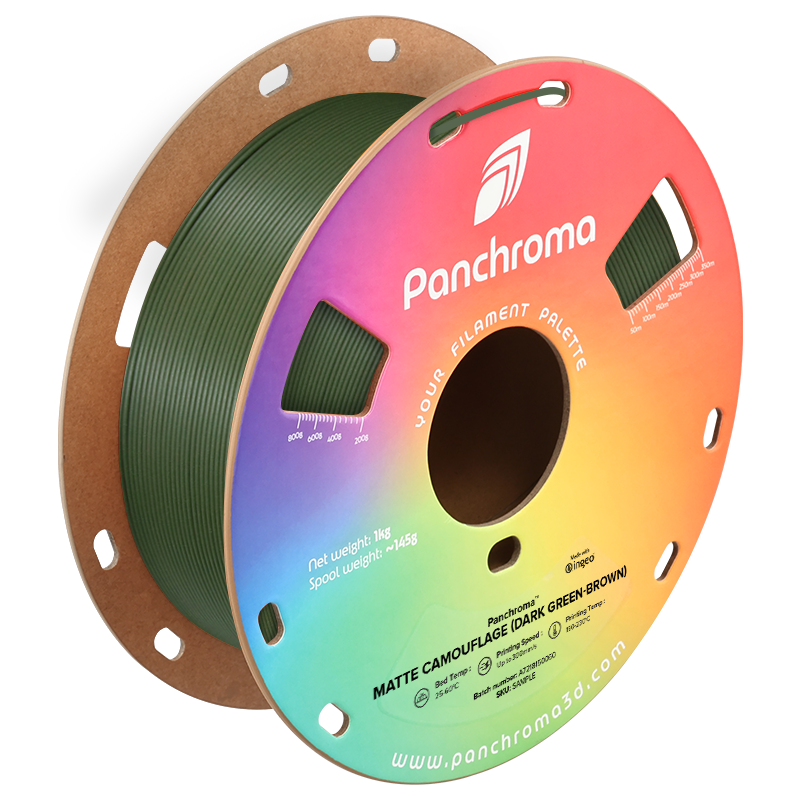 Polymaker - Panchroma Camouflage (Dark Green-Brown) Matte PLA - 1kg