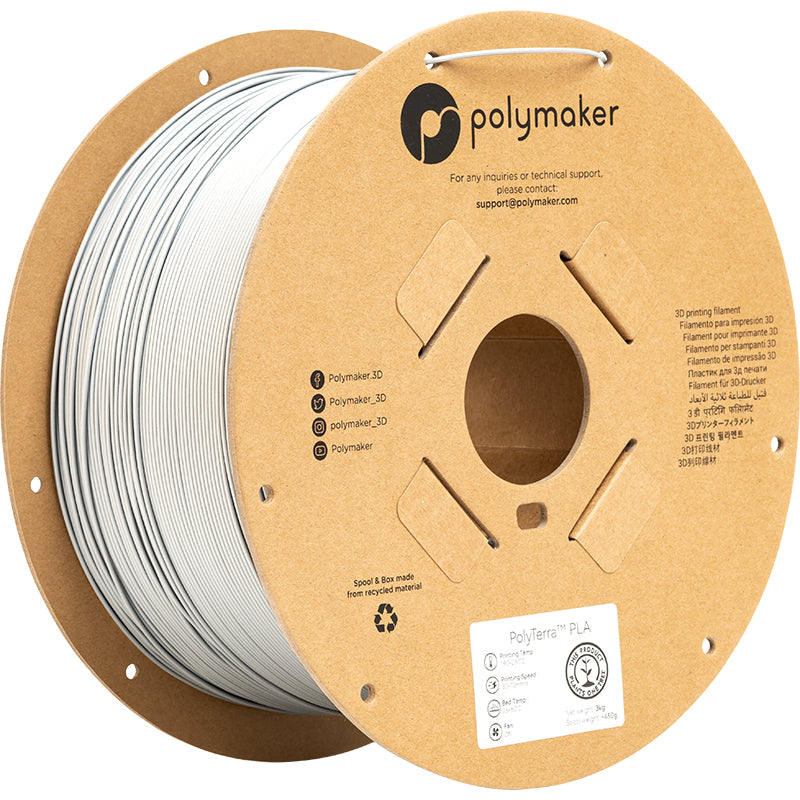 Polymaker - Panchroma Cotton White Matte PLA - 3kg