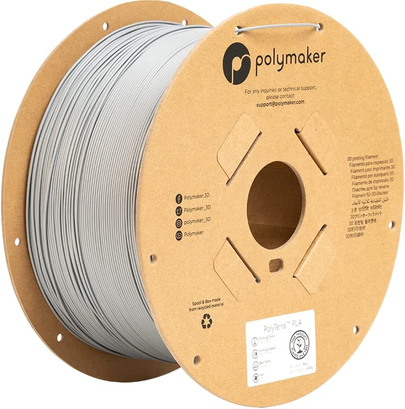 Polymaker - Panchroma Fossil Grey Matte PLA 1.75mm - 3kg
