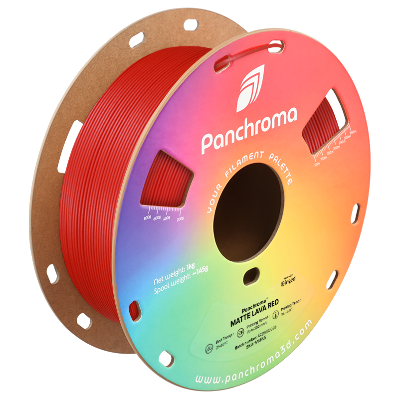 Polymaker - Panchroma Lava Red Matte PLA 1.75mm - 1kg