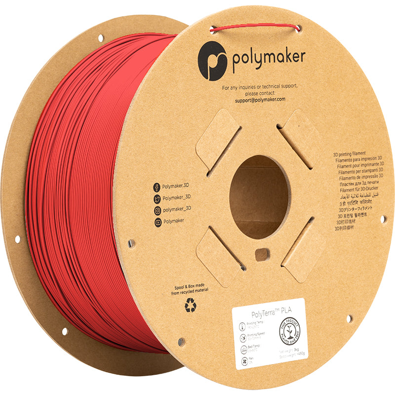 Polymaker - Panchroma Lava Red Matte PLA - 3kg