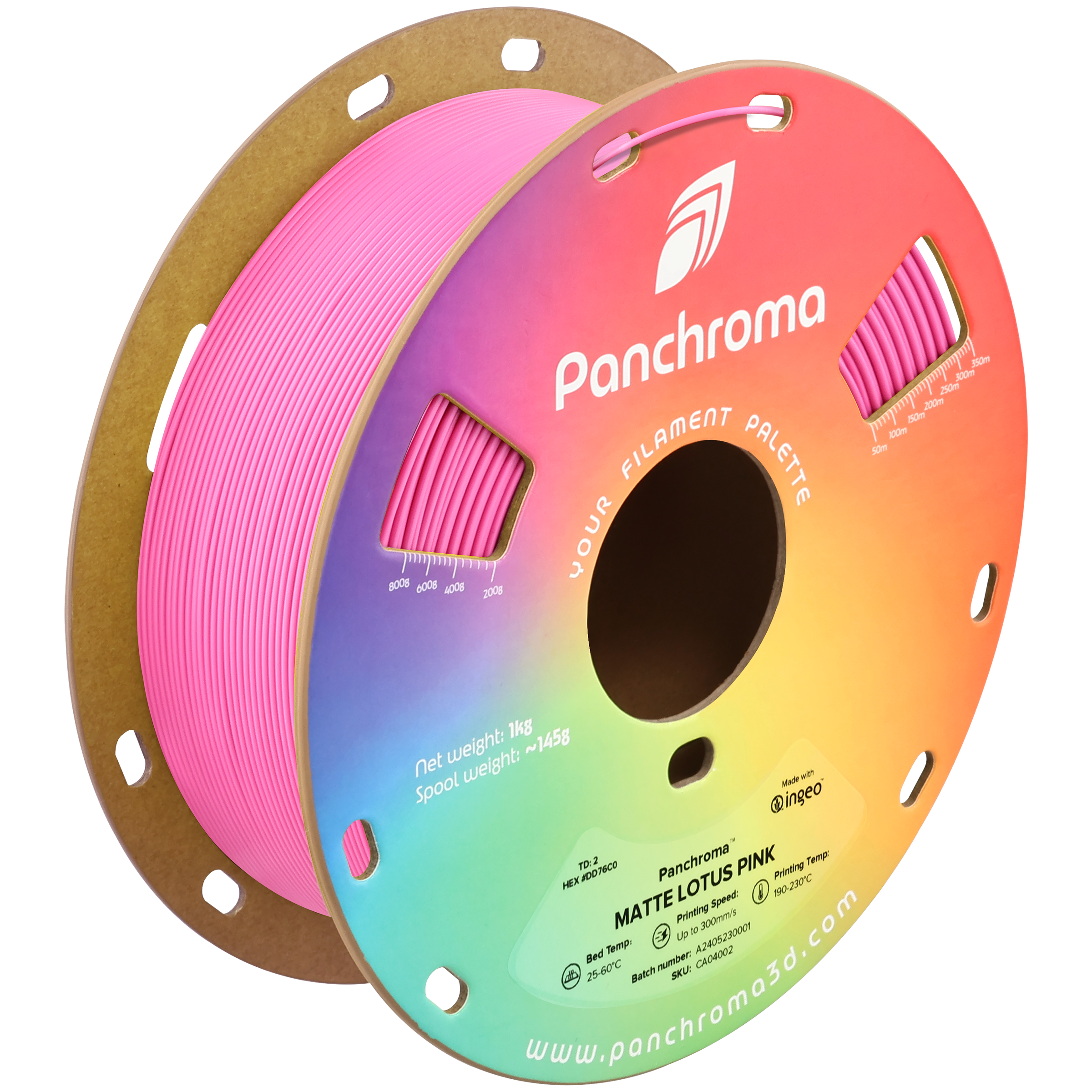 Polymaker - Panchroma Lotus Pink Matte PLA - 1kg