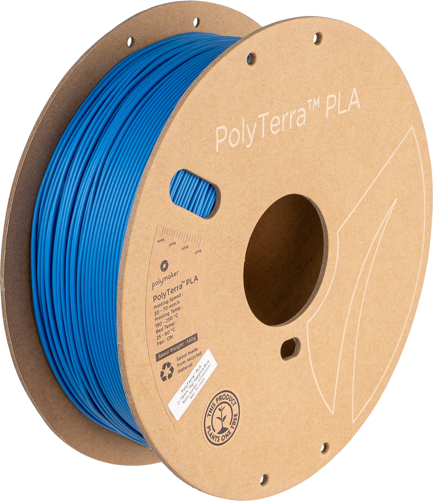 Polymaker - Panchroma Sapphire Blue Matte PLA 2.85mm - 1kg