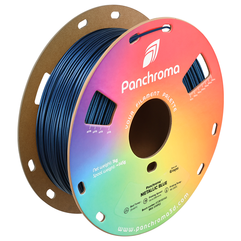 Polymaker - Panchroma Metallic Blue Metal Fill PLA - 1kg