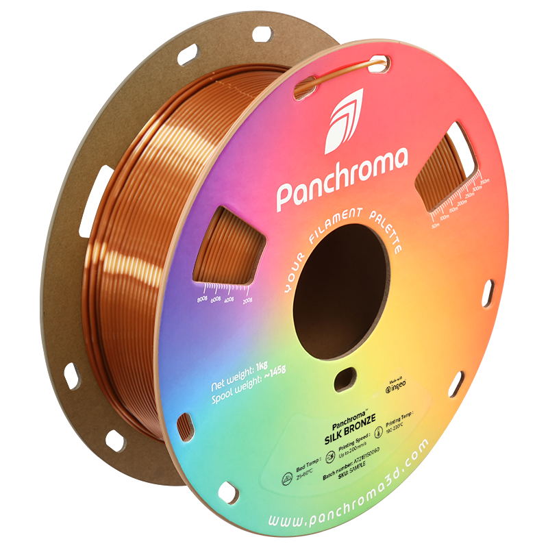 Polymaker - Panchroma Bronze Metal Fill Silk PLA - 1kg