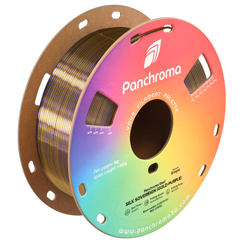 Polymaker - Panchroma Dual Sovereign Gold Purple Silk PLA - 1kg