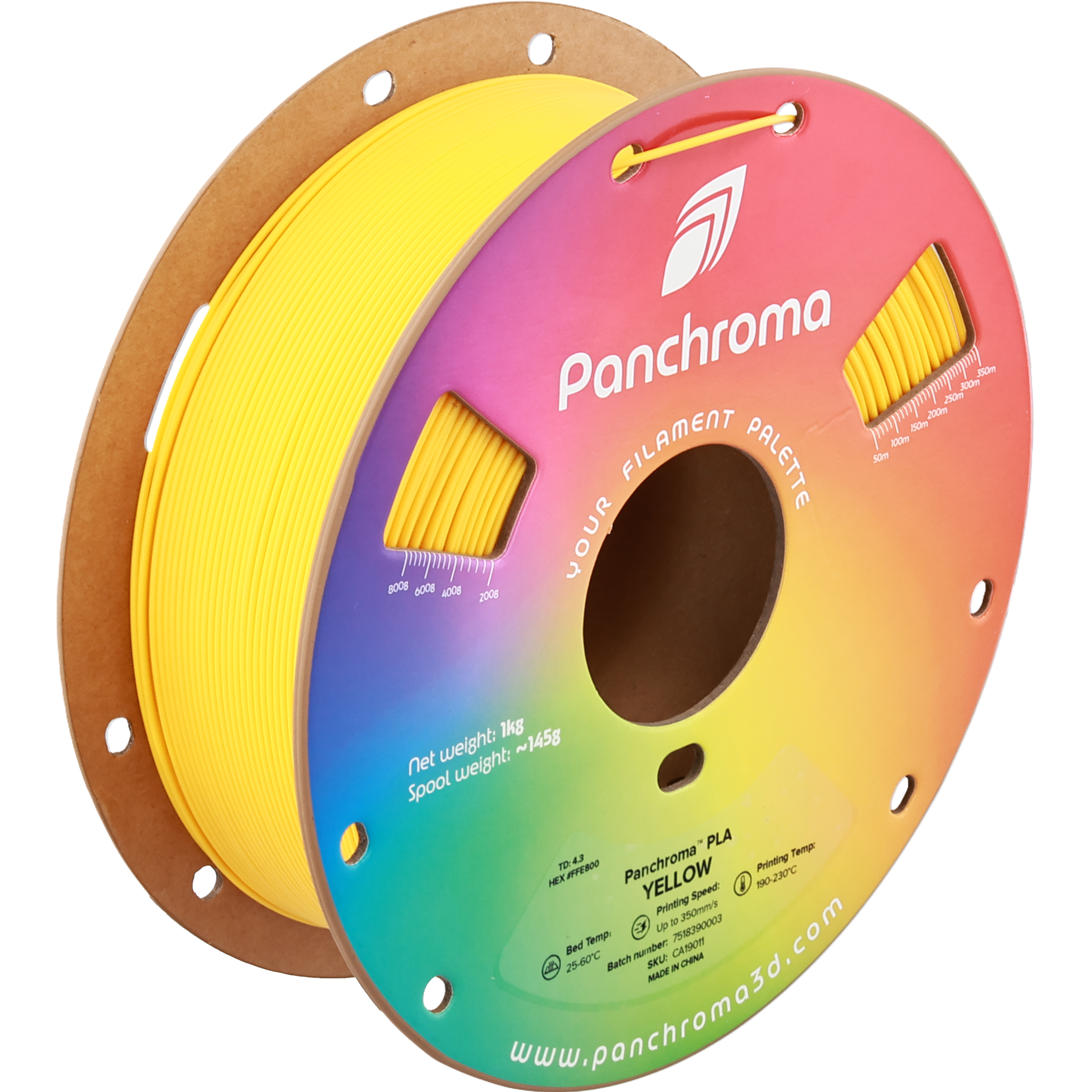 Polymaker - Panchroma Yellow PLA - 1kg