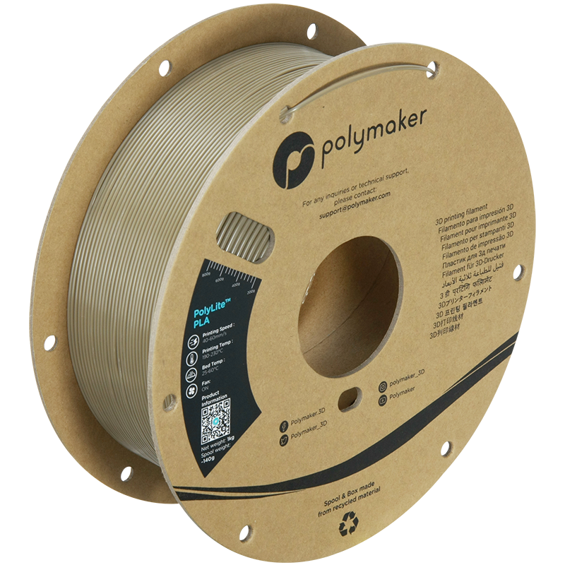 Polymaker - PolyLite Olive Brown PLA 1.75mm - 1kg