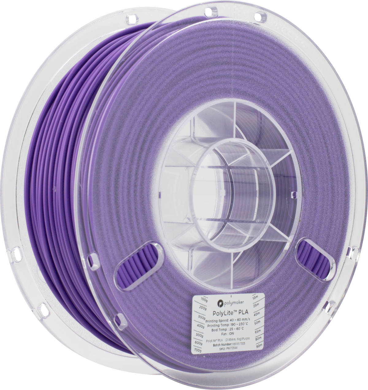 Polymaker - PolyLite Purple PLA 2.85mm - 1kg