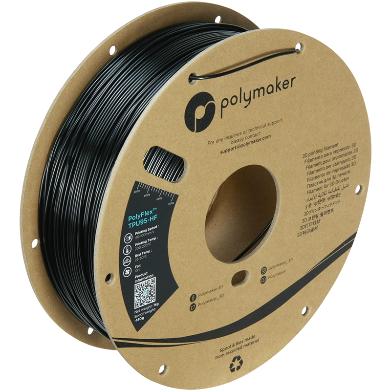Polymaker - PolyFlex Black 95A TPU - 1kg