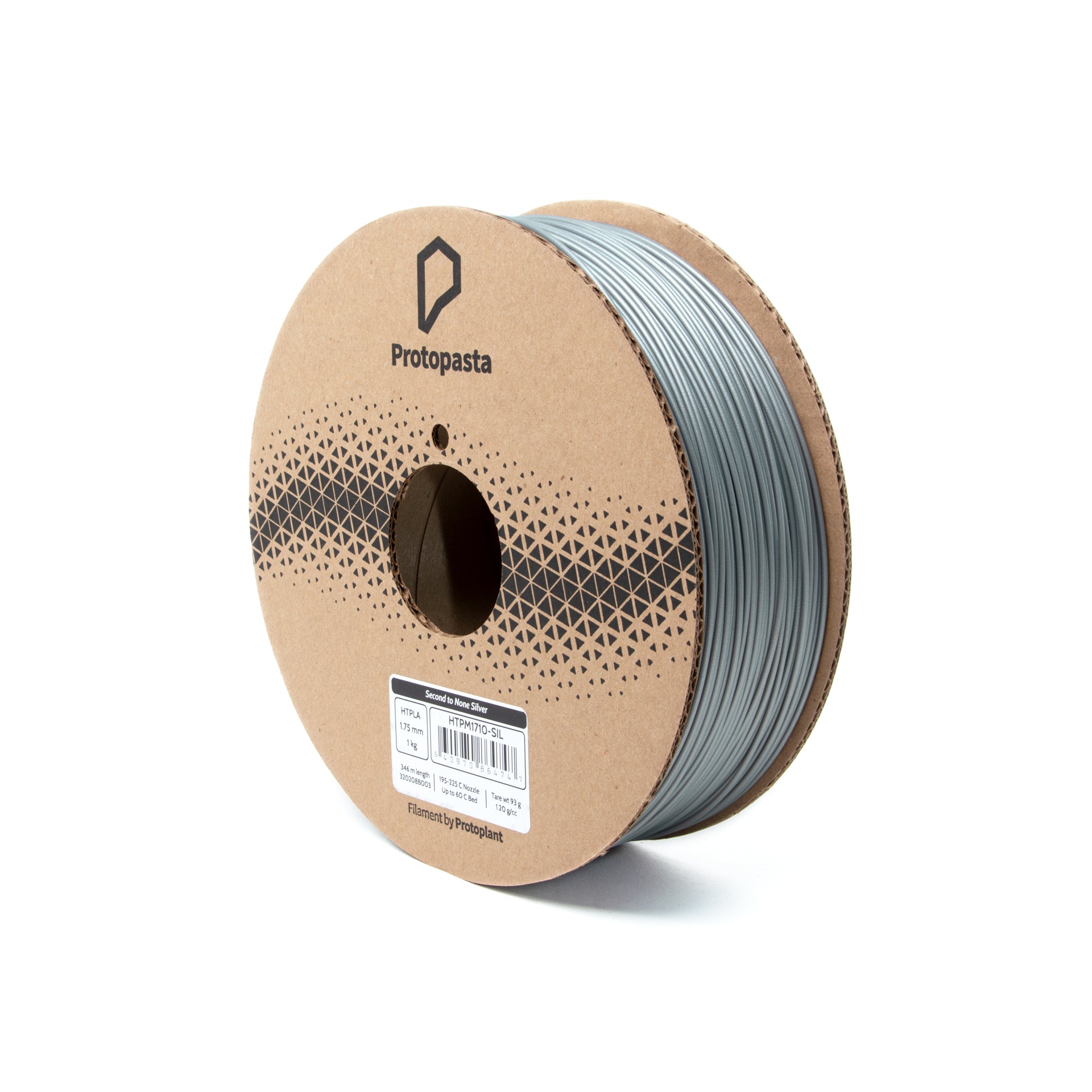 Proto-pasta - Second To None Silver Bio Based HT-PLA - 1kg