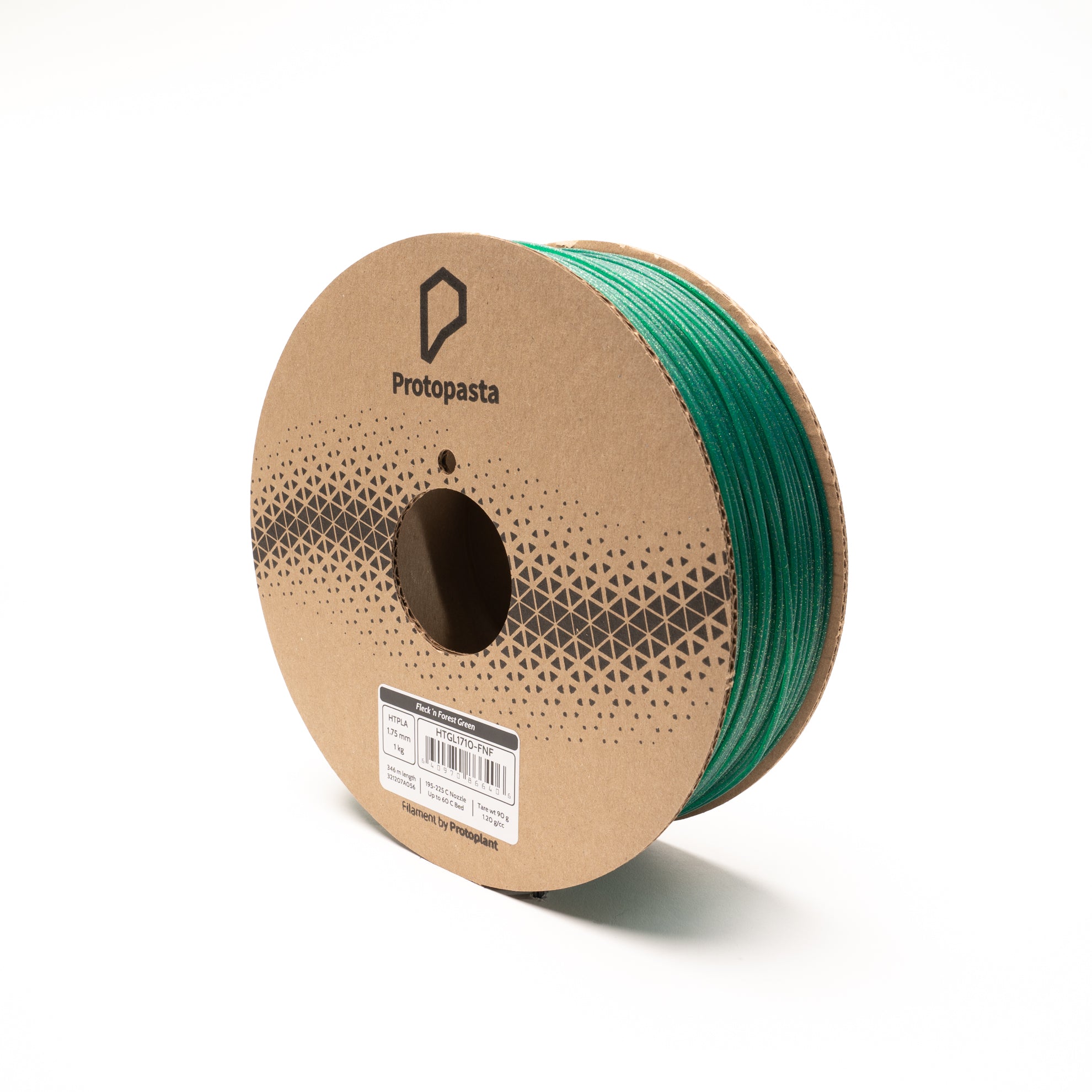 Proto-Pasta - Fleck 'N Forest Green Glitter HT-PLA 1.75mm - 1kg