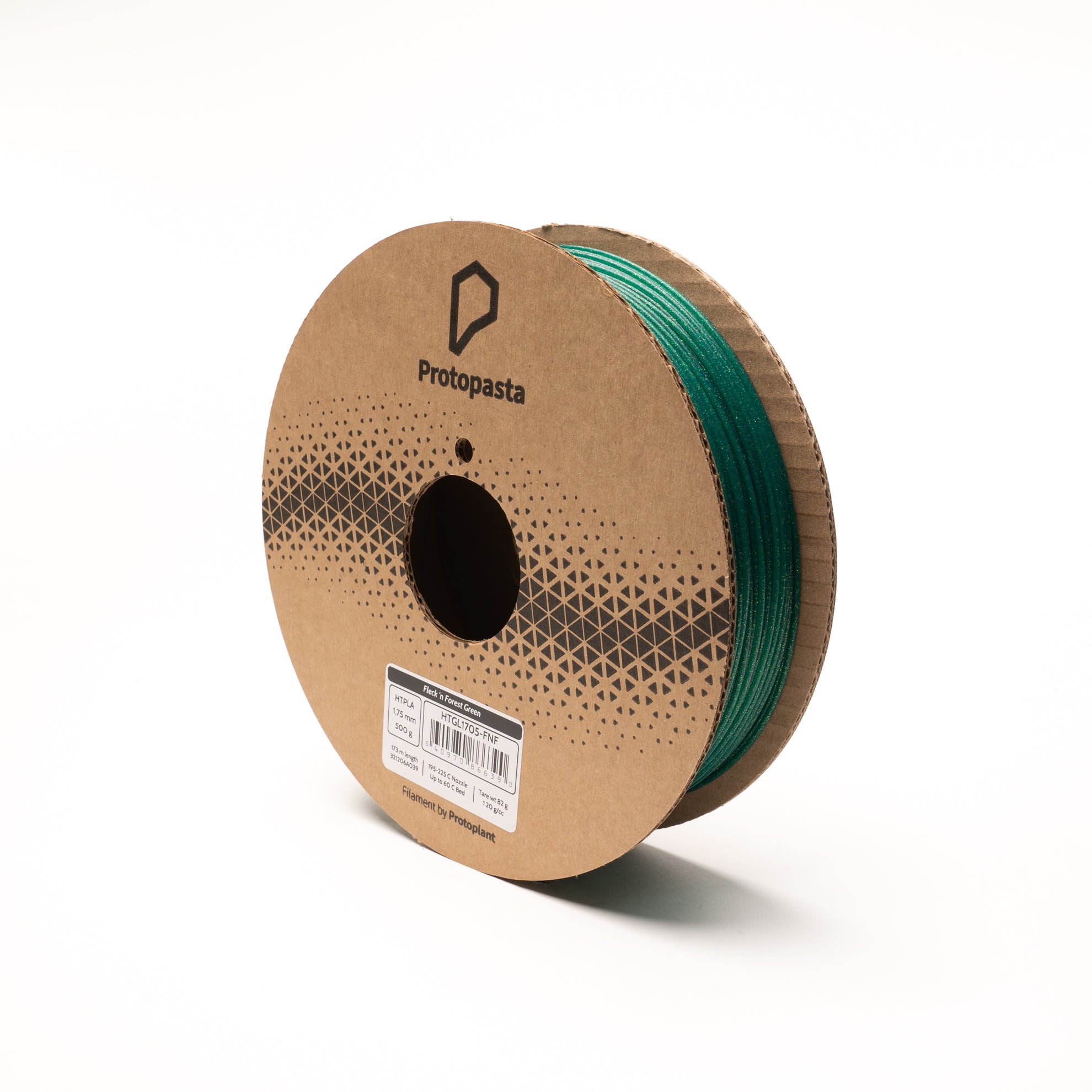 Proto-Pasta - Fleck 'N Forest Green Glitter HT-PLA 1.75mm - 0.5kg