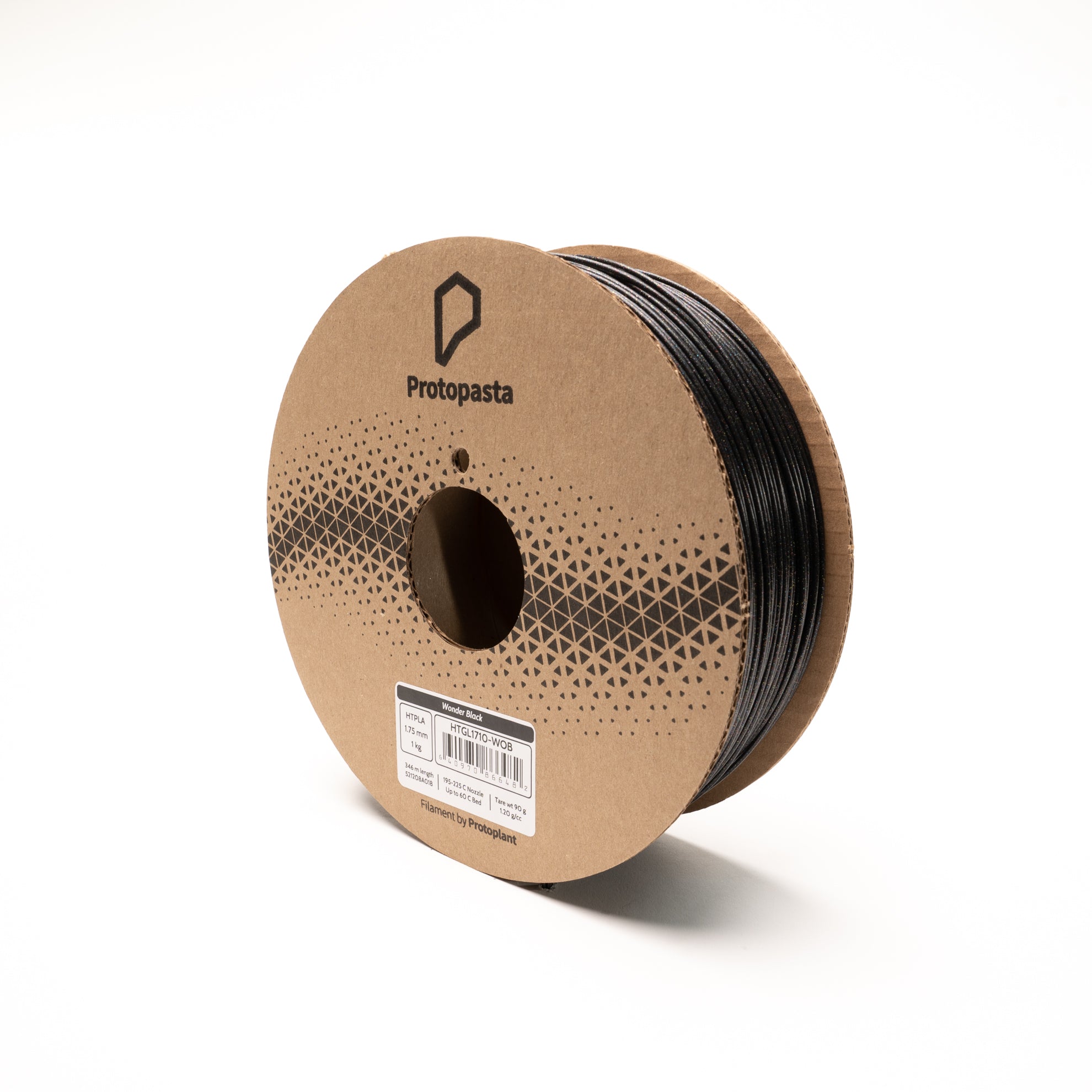 Proto-pasta - Wonder Black Rainbow Glitter Gradient HT-PLA - 1kg