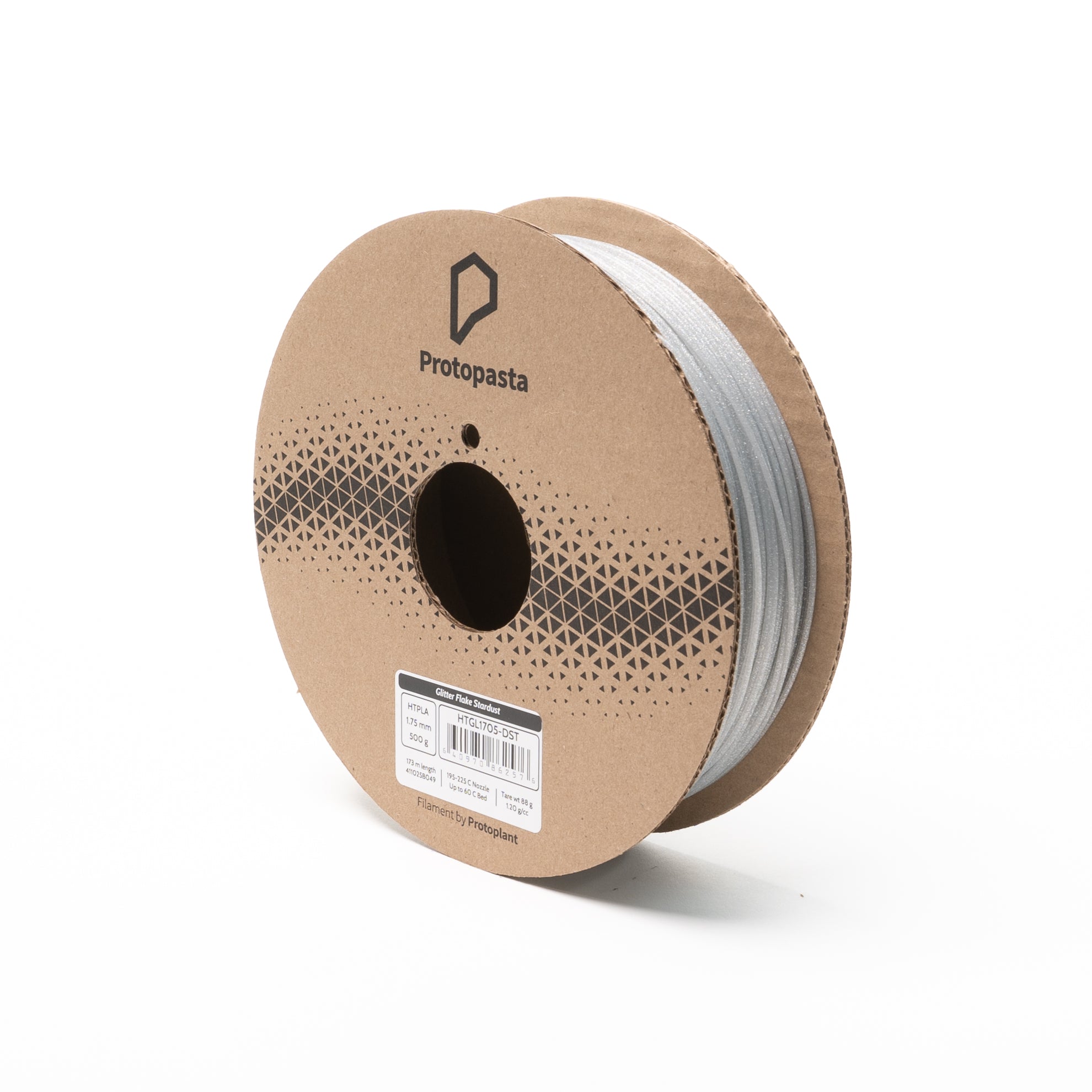 Proto-pasta - Stardust Silver Glitter HT-PLA - 0.5kg