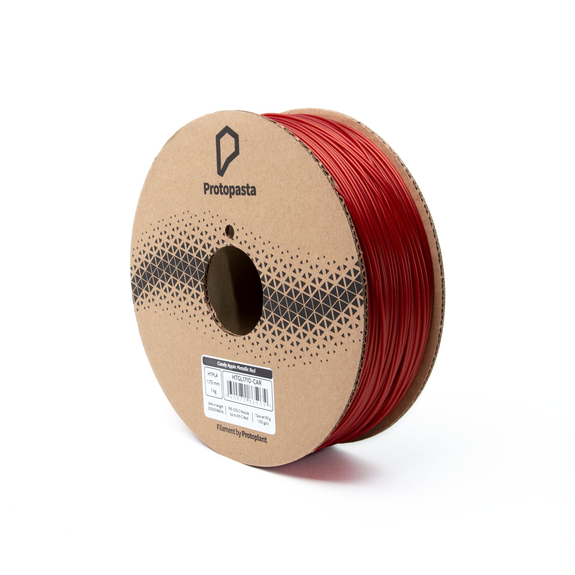 Proto-pasta - Candy Apple Metallic Red Gradient Metal Fill HT-PLA - 1kg