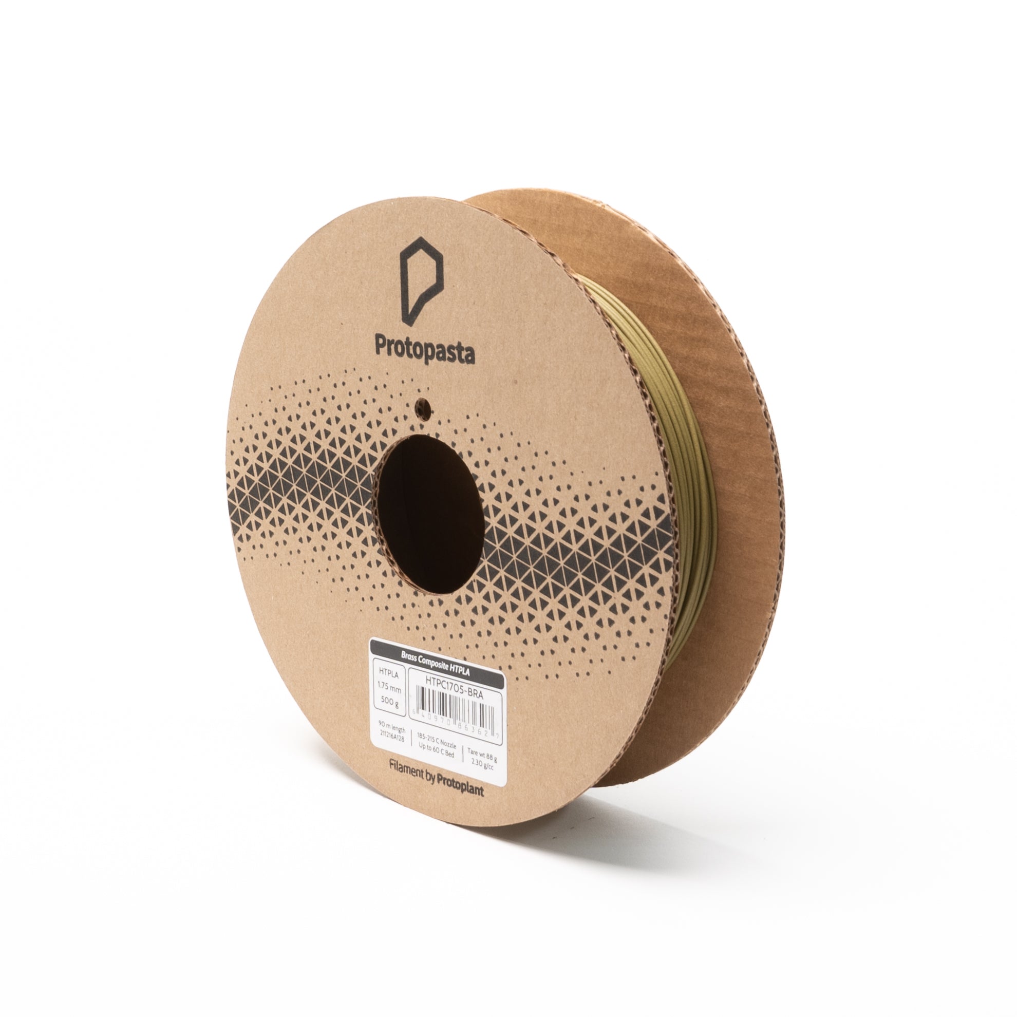 Proto-pasta - Brass Filled Metal Composite Fill HT-PLA - 0.5kg