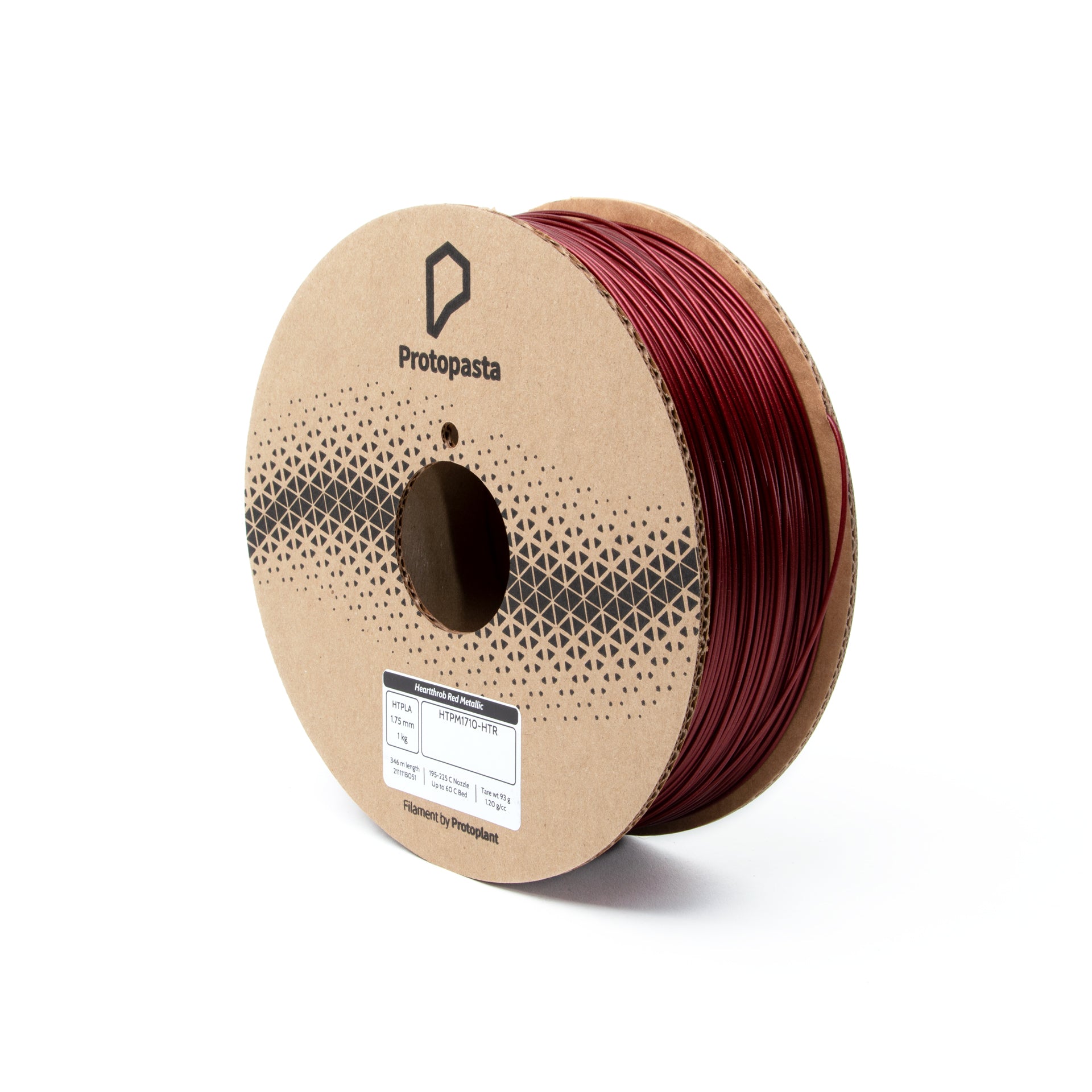 Proto-pasta - Heartthrob Metallic Red Metal Fill HT-PLA - 1kg