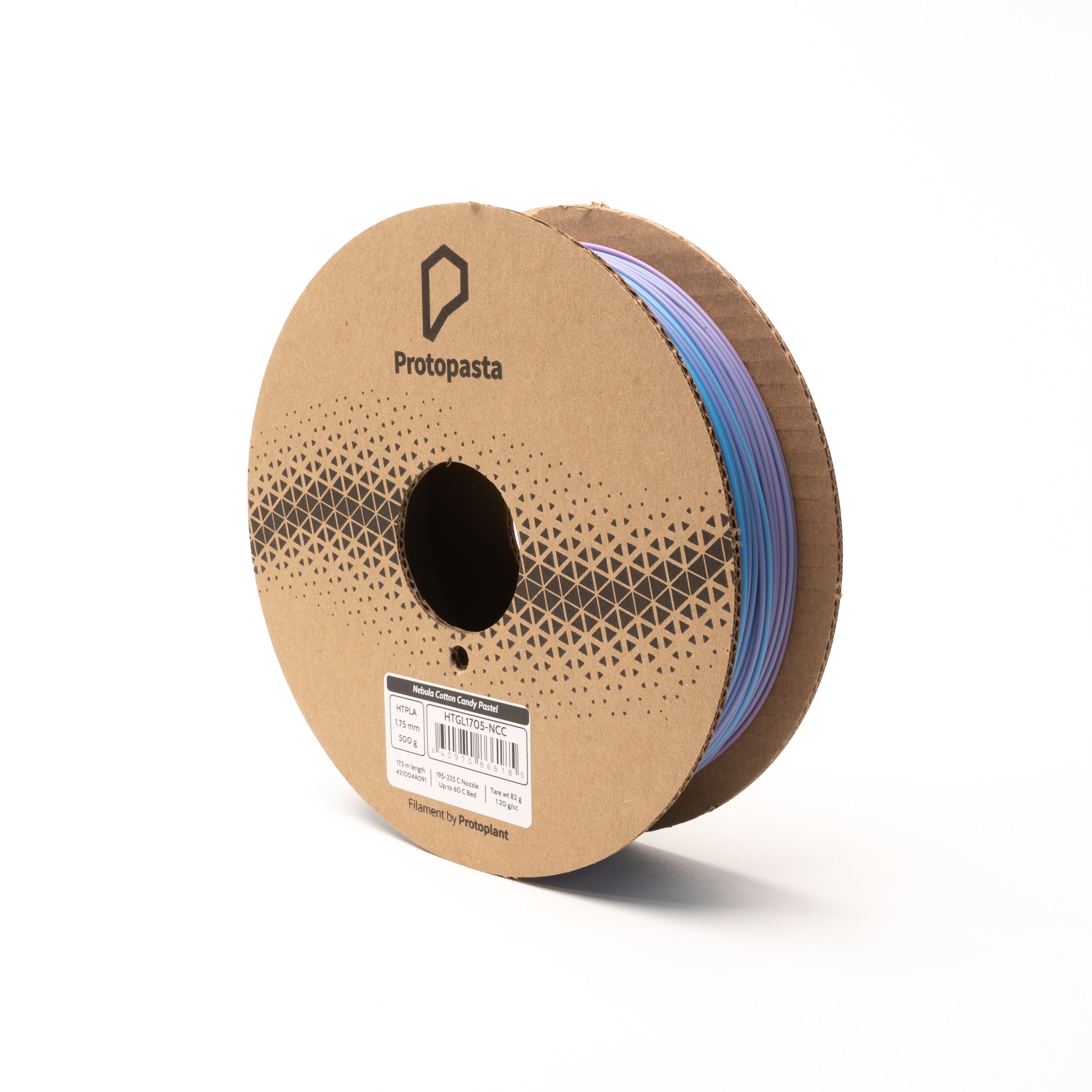 Proto-Pasta - Nebula Cotton Candy Pastel Multicolor Gradient HT-PLA 1.75mm - 0.5kg